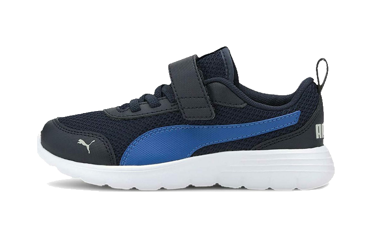 (Preschool) Puma Flex Renew 'Black Blue Velcro' 372081-05