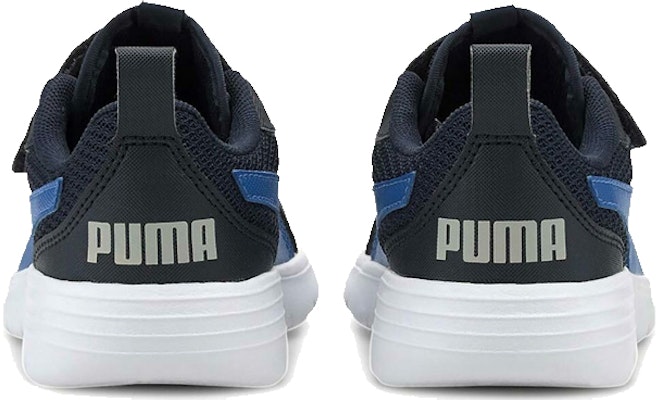 (Preschool) Puma Flex Renew 'Black Blue Velcro' 372081-05 Shop (Preschool) Puma Flex Renew 'Black Blue Velcro' 372081-05