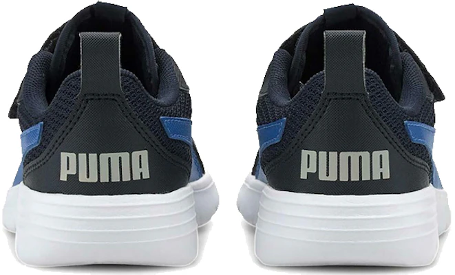 幼童 Puma Flex Renew 輕便透氣 魔術貼運動鞋 黑藍色 Shop 幼童 Puma Flex Renew 輕便透氣 魔術貼運動鞋 黑藍色