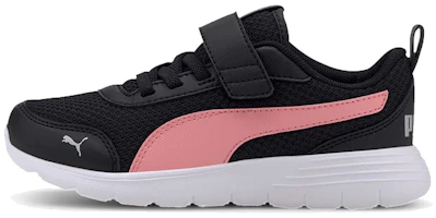 (Preschool) Puma Flex Renew 'Black Pink Velcro' 372081-04 (Preschool) Puma Flex Renew 'Black Pink Velcro' 372081-04