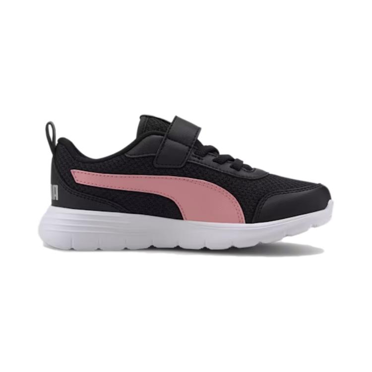 Order 幼童 Puma Flex Renew 輕便透氣 魔術貼運動鞋 黑粉色