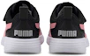 Shop 幼童 Puma Flex Renew 輕便透氣 魔術貼運動鞋 黑粉色