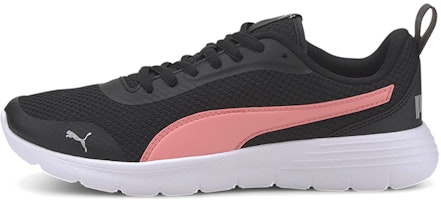 (Youth) Puma Flex Renew Sports Running Shoes Black/Pink/White 372080-04 (Youth) Puma Flex Renew Sports Running Shoes Black/Pink/White 372080-04