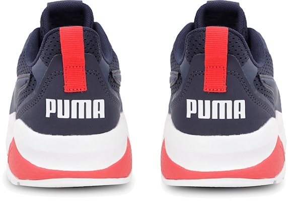 (Youth) Puma Flex Renew Low Top Running Shoes Blue/White/Red 372080-03 Shop (Youth) Puma Flex Renew Low Top Running Shoes Blue/White/Red 372080-03