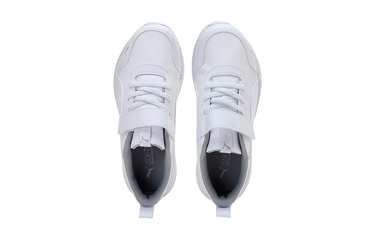 Lookbook (Preschool) Puma Flex Renew SL AC SoftFoam+ Little Kid 'White Grey' 372084-01