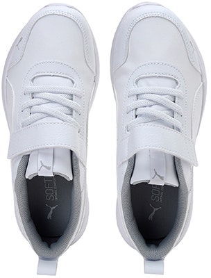 (Preschool) Puma Flex Renew SL AC SoftFoam+ Little Kid 'White Grey' 372084-01 Lookbook (Preschool) Puma Flex Renew SL AC SoftFoam+ Little Kid 'White Grey' 372084-01