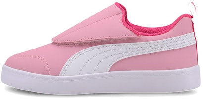 (Preschool) Puma Courtflex V2 Leisure Board Shoes Pink/White 372995-03 (Preschool) Puma Courtflex V2 Leisure Board Shoes Pink/White 372995-03