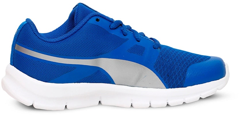 (Preschool) Puma Flexracer IDP Sport Shoes Blue/Silver 189789-06 Order (Preschool) Puma Flexracer IDP Sport Shoes Blue/Silver 189789-06
