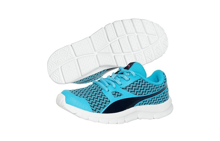 Lookbook (Preschool) Puma Flexracer 'Techtribe Blue Black' 190425-02