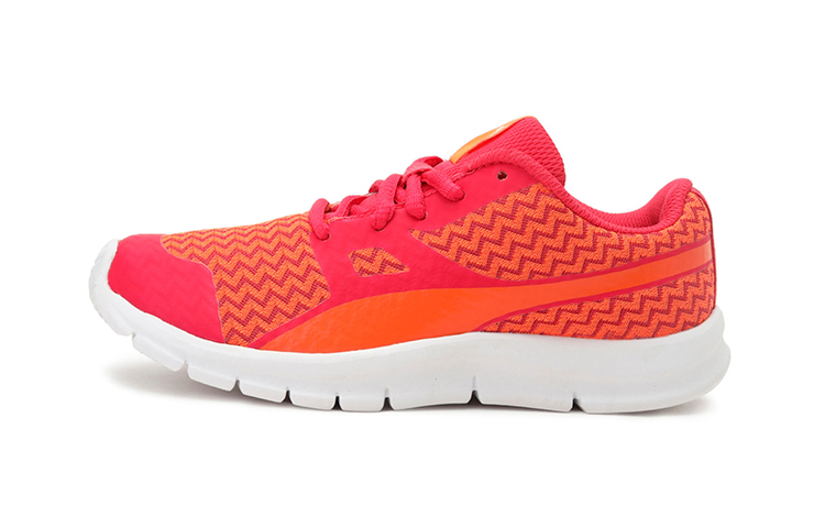 (Preschool) Puma Flexracer Techtribe 'Orange Red' 190425-01