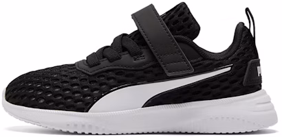 (Preschool) Puma Flyer Flex Ac Ps Mesh Black 383512-02 (Preschool) Puma Flyer Flex Ac Ps Mesh Black 383512-02