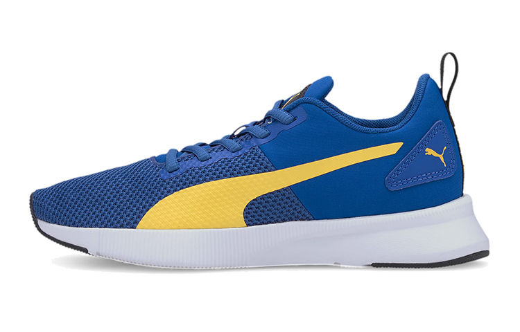 (Youth) Puma Flyer Runner Sports Black/Blue/Yellow 192928-12