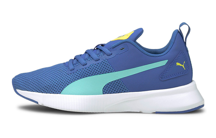 (Preschool) Puma Flyer Runner K Shoes Blue/Yellow 192928-18