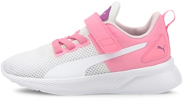 (Preschool) Puma Flyer Runner Color Twist Sports White/Pink 193294-11 (Preschool) Puma Flyer Runner Color Twist Sports White/Pink 193294-11