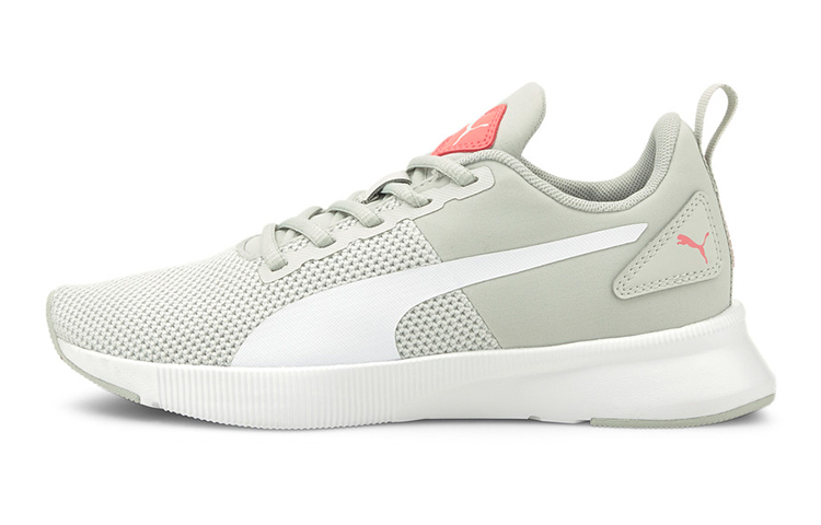 (Preschool) Puma Flyer Runner K Shoes Grey/Pink/White 192928-20