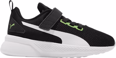 (Preschool) Puma Flyer Runner V Little Kid 'Black Green Flash' 192929-24 (Preschool) Puma Flyer Runner V Little Kid 'Black Green Flash' 192929-24