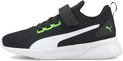 (Preschool) Puma Flyer Runner V Little Kid 'Black Green Flash' 192929-24 (Preschool) Puma Flyer Runner V Little Kid 'Black Green Flash' 192929-24