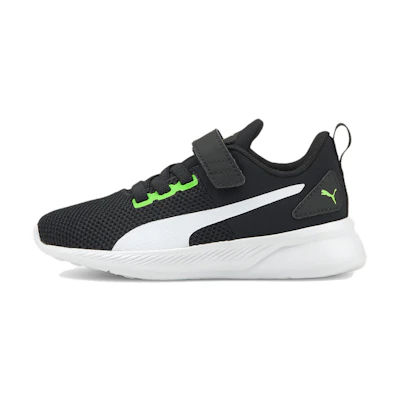 (PS) Puma Flyer RNNR V Little Kid 'Black Green Flash'