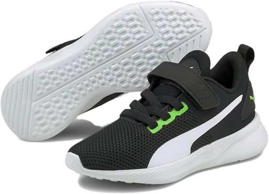 (PS) Puma Flyer Runner V Anak 'Hitam Hijau Flash' 192929-24 Purchase (PS) Puma Flyer Runner V Anak 'Hitam Hijau Flash' 192929-24