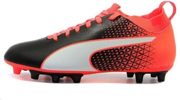 (Preschool) Puma Football Sneakers Low 'Black Red' 104239-02 (Preschool) Puma Football Sneakers Low 'Black Red' 104239-02