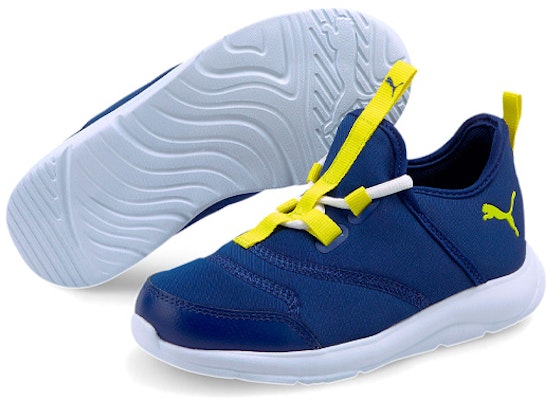 中童 PUMA Fun Racer 低筒 兒童跑步鞋 藍 Lookbook 中童 PUMA Fun Racer 低筒 兒童跑步鞋 藍