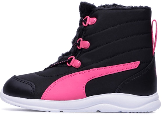(Preschool) Puma Fun Racer Boot AC Black/Pink 194281-02 Buy (Preschool) Puma Fun Racer Boot AC Black/Pink 194281-02