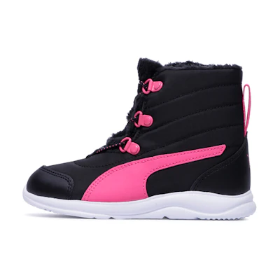 (PS) Puma Fun Racer Boot AC Black/Pink