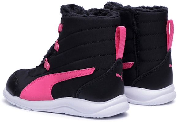 (PS) Puma Fun Racer Bota AC Negro/Rosa 194281-02 Shop (PS) Puma Fun Racer Bota AC Negro/Rosa 194281-02