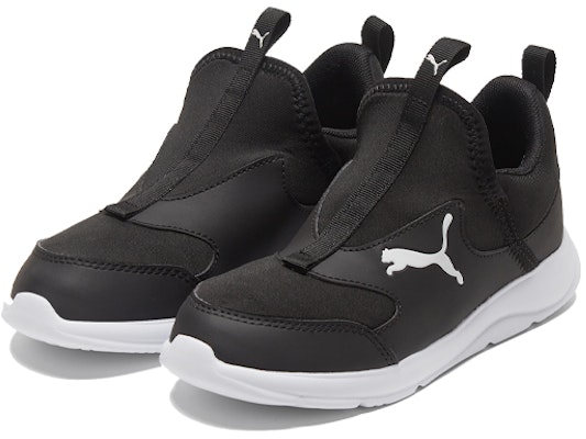 (Preschool) Puma Fun Racer Slip-On 'Black White' 193668-04 Lookbook (Preschool) Puma Fun Racer Slip-On 'Black White' 193668-04