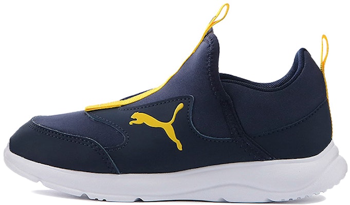 (Youth) Puma Fun Racer Slip On Blue/Yellow 193668-03 Buy (Youth) Puma Fun Racer Slip On Blue/Yellow 193668-03