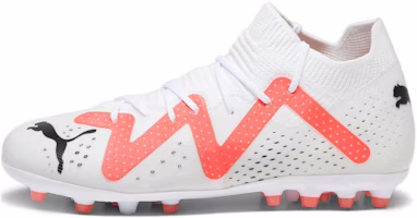 (Preschool) Puma Future Match MG 'White Red' 107385-01 (Preschool) Puma Future Match MG 'White Red' 107385-01