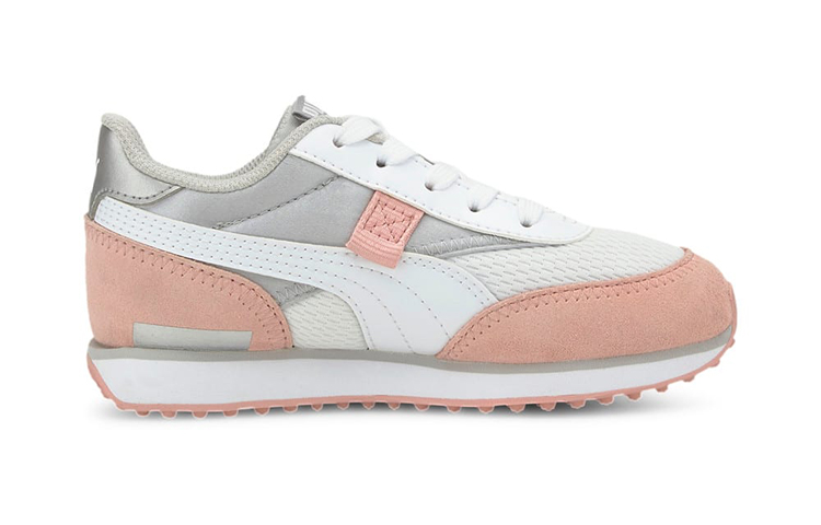 (PS) Puma Future Rider Arctic Shoes White/Silver/Pink 圖 2