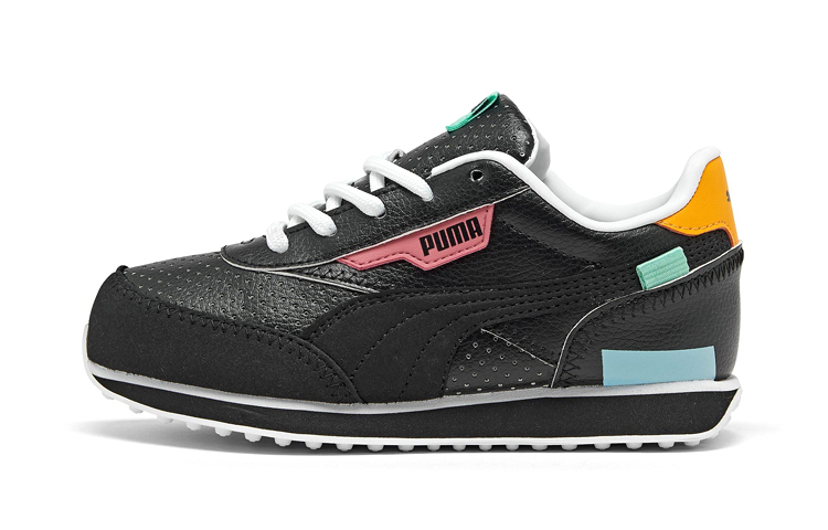 (PS) Puma Future Rider 'Fairgrounds Black Yellow Blue'
