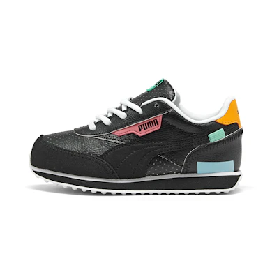 (PS) Puma Future Rider 'Fairgrounds Black Yellow Blue'