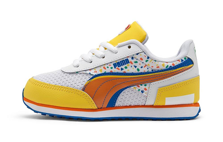 (PS) Puma Future Rider 'Fairgrounds Yellow White Blue'