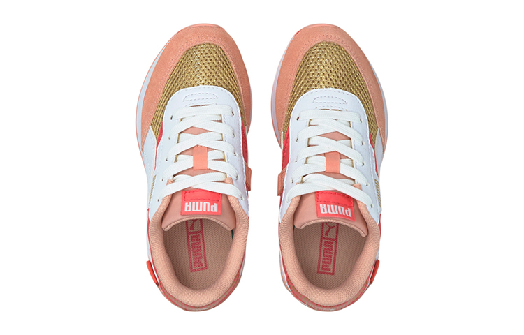 (PS) Puma Future Rider Fireworks Sports Running Shoes Pink/Golden 圖 3