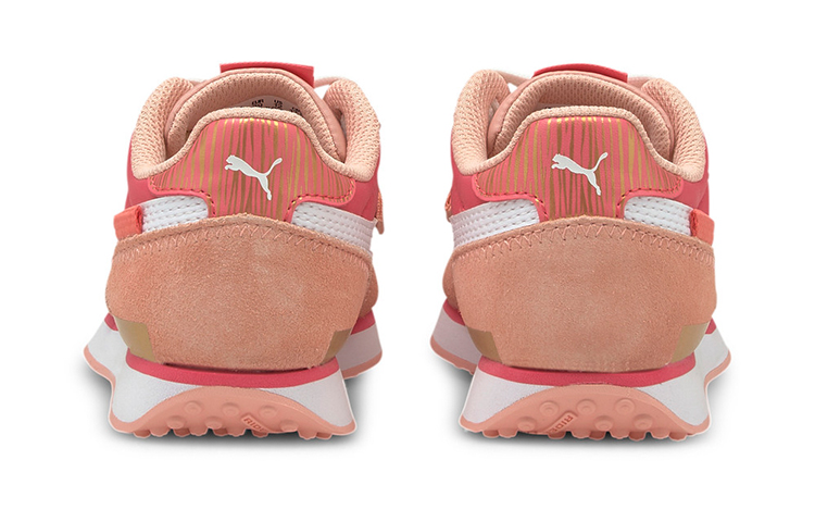 (PS) Puma Future Rider Fireworks Sports Running Shoes Pink/Golden 圖 4