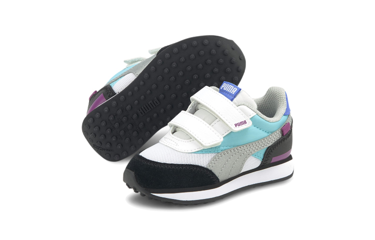 (PS) Puma Future Rider 'Neon Flame - White Blue' 圖 3