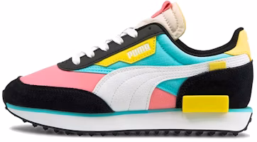 (Preschool) Puma Future Rider 'Play On Pink Yellow Black' 372351-10 (Preschool) Puma Future Rider 'Play On Pink Yellow Black' 372351-10