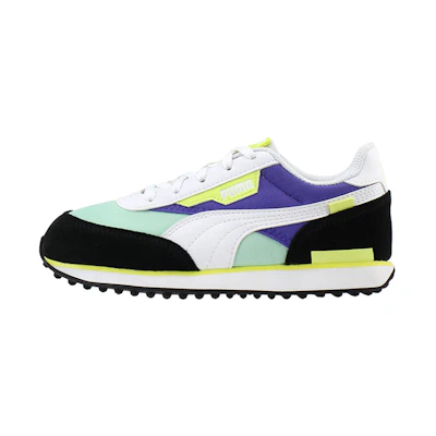 (PS) Puma Future Rider 'Play On White Green Purple'