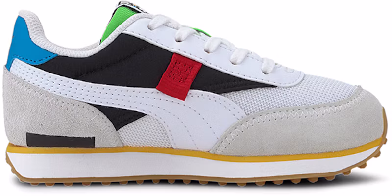 Puma Future Rider Unity Buy (Preschool) Puma Unity Collection Future Rider 'White Gray Green ...