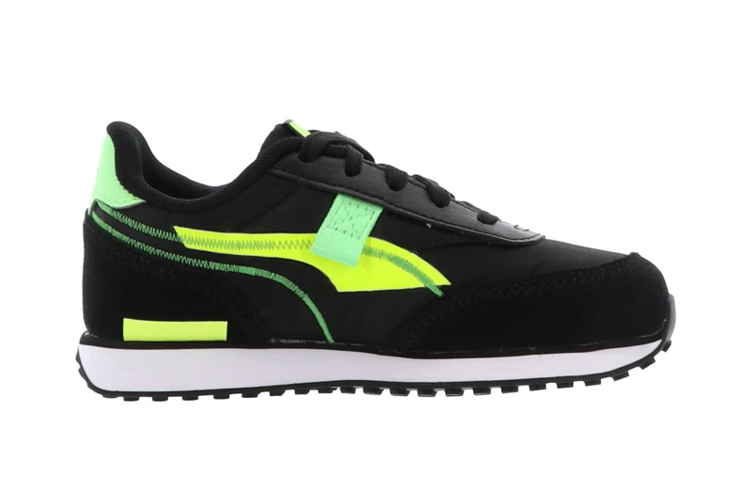 (PS) Puma Future Rider Sd Ps Running Shoes Black 圖 2