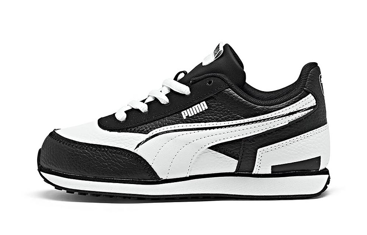 (PS) Puma Future Rider Staxx 'Black White'