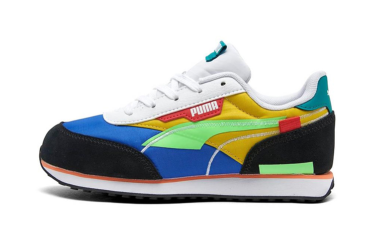 (Preschool) Puma Future Rider Twofold 'Blue Yellow' 382017-08