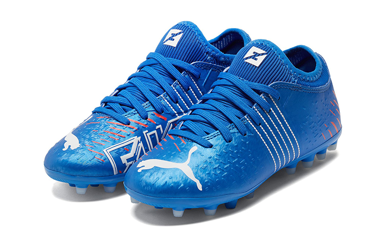 Lookbook (Preschool) Puma FUTURE Z 4.2 MG Football Shoes K 'Blue' 106507-01
