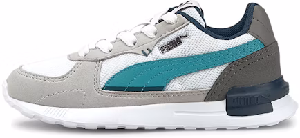 (Preschool) Puma Graviton AC 'White Grey Teal' 381988-03 (Preschool) Puma Graviton AC 'White Grey Teal' 381988-03