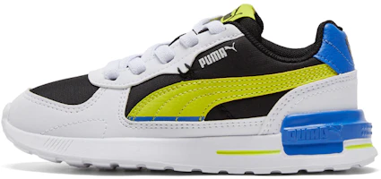 (Preschool) Puma Graviton Tech White/Black 382817-02 (Preschool) Puma Graviton Tech White/Black 382817-02