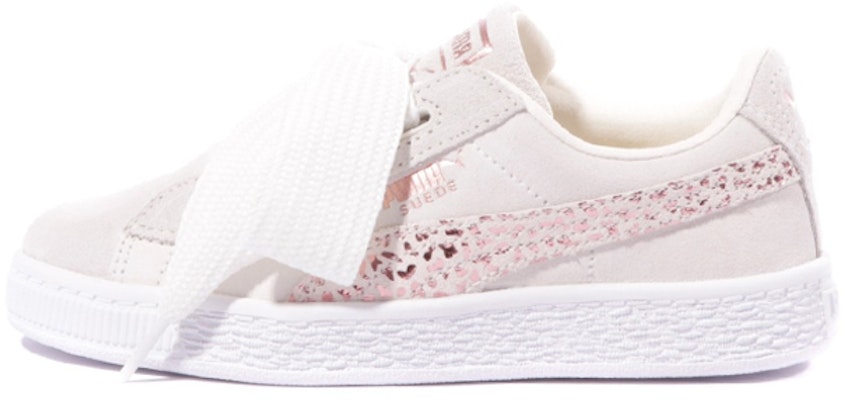 中童 PUMA Suede Animal PS 繫帶蝴蝶結 休閒 低筒 兒童板鞋 米色 Buy 中童 PUMA Suede Animal PS 繫帶蝴蝶結 休閒 低筒 兒童板鞋 米色