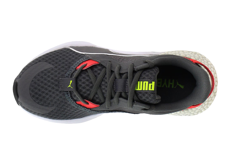 Shop 大童 Puma Hybrid Nx Ozone 顆粒緩震 低筒運動跑步鞋 灰紅