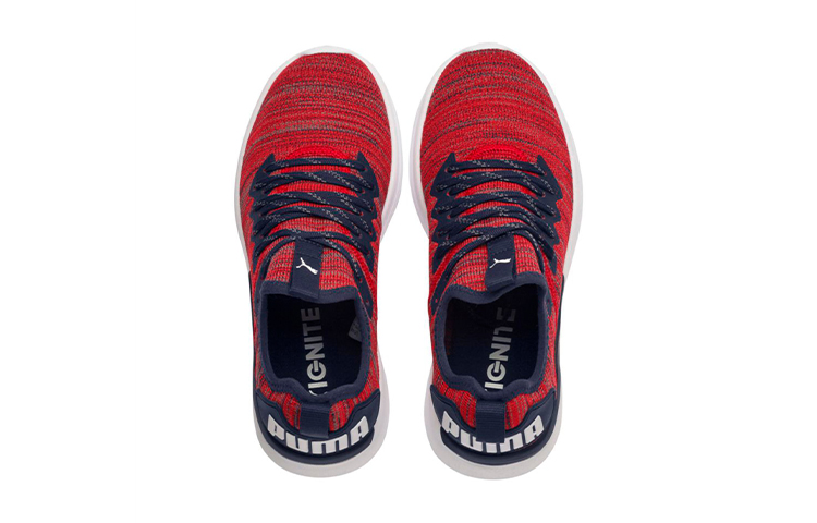 (PS) Puma Ignite Flash Evoknit 'Red Blue' 圖 4